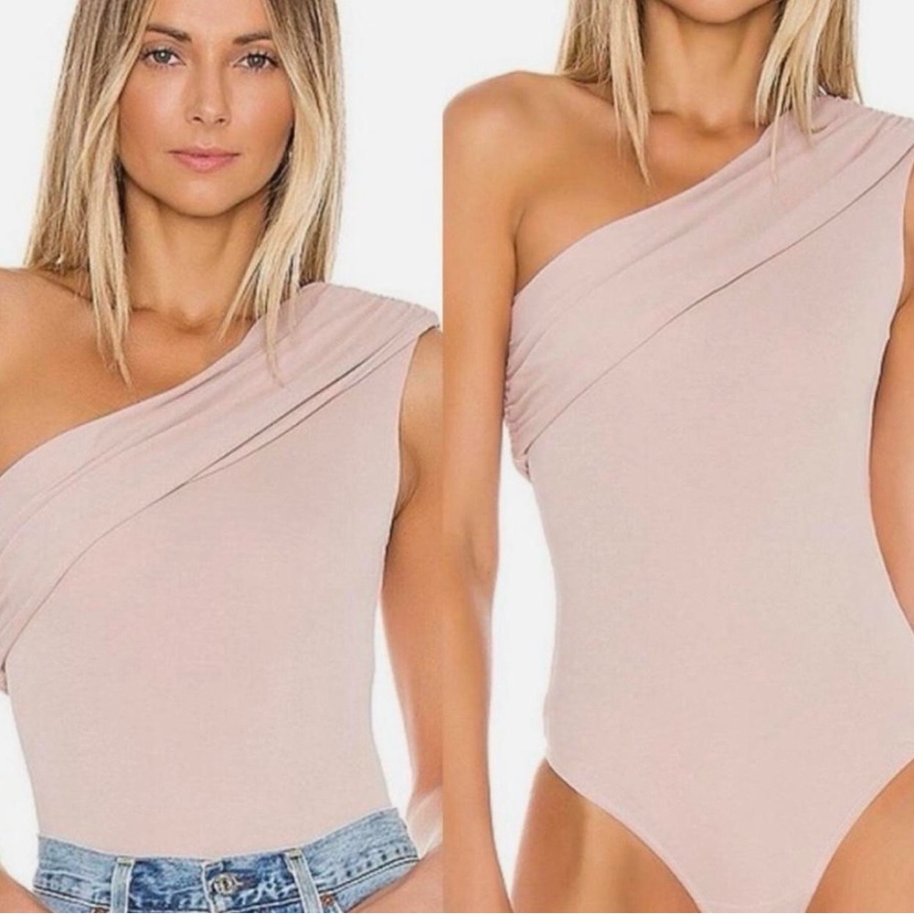 Lovers + Friends One Shoulder Bodysuit Sz S
